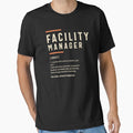 Funny Job Occupation Facility Manager Definition - Adult & Kids T-Shirts, Sweatshirts & Hoodies apparel design preview 1