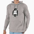 Banksy monkey. Laugh Now but one Day We'll Be In - Adult & Kids T-Shirts, Sweatshirts & Hoodies apparel design preview 1