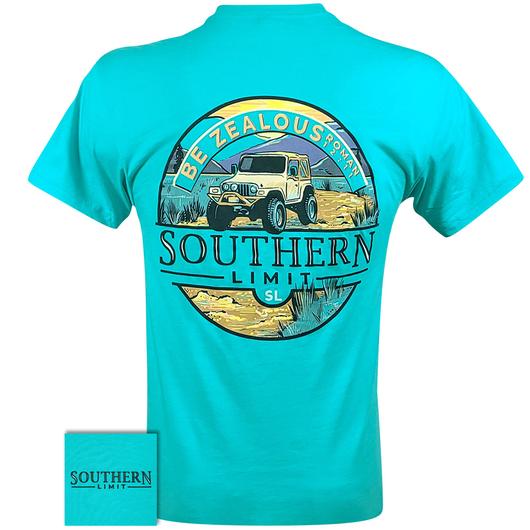 Southern Limits Be Zealous - Adult & Kids T-Shirts, Sweatshirts & Hoodies apparel design preview 2