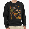 Autumn Nights Pattern - Adult & Kids T-Shirts, Sweatshirts & Hoodies apparel design preview 1