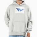 Humpback Whale Blue Watercolor Painting - Adult & Kids T-Shirts, Sweatshirts & Hoodies apparel design preview 1