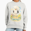 Cute Spring Bird Hello Watercolor Illustration - Adult & Kids T-Shirts, Sweatshirts & Hoodies apparel design preview 1