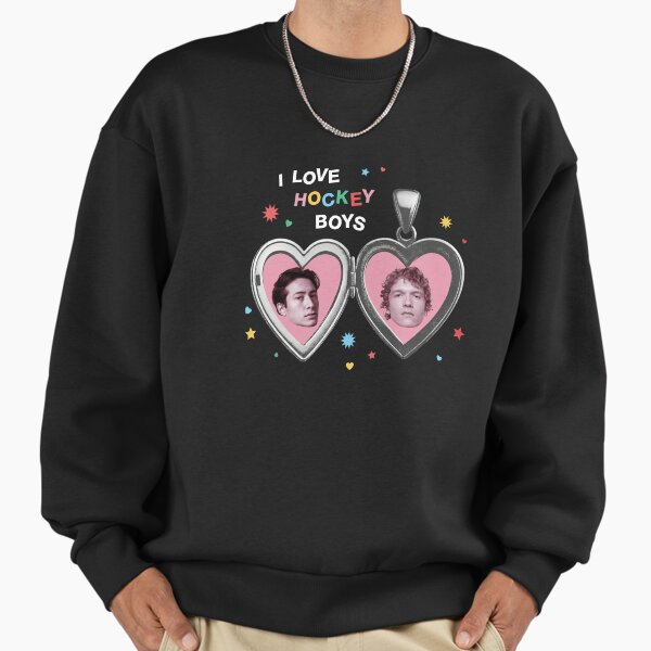 Heated Rivalry I love Hockey Boys - Adult & Kids T-Shirts, Sweatshirts & Hoodies apparel design preview 1