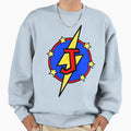 Super Letter J Superhero - Adult & Kids T-Shirts, Sweatshirts & Hoodies apparel design preview 1