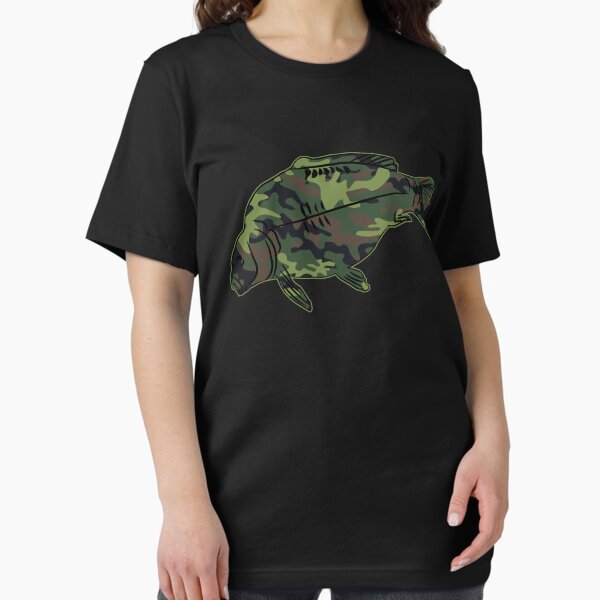Carp Fish Angler Camouflage Fishing - Adult & Kids T-Shirts, Sweatshirts & Hoodies apparel design preview 1