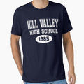 Hill Valley High School 1985 Back To The Future - Adult & Kids T-Shirts, Sweatshirts & Hoodies apparel design preview 1
