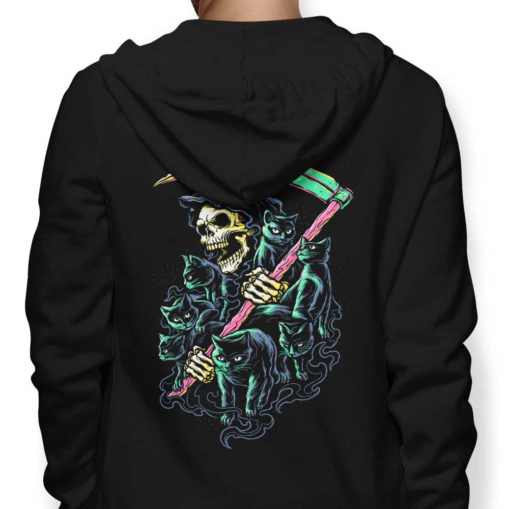7 Deadly Cats - Adult & Kids T-Shirts, Sweatshirts & Hoodies apparel design preview 1