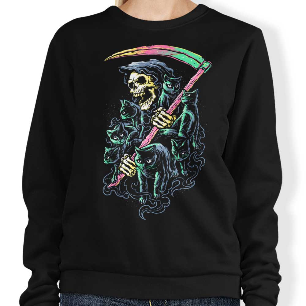 7 Deadly Cats - Adult & Kids T-Shirts, Sweatshirts & Hoodies apparel design preview 1