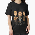 Rush Band Peanuts Style Baby Vintage Rock Cartoon Fan - Adult & Kids T-Shirts, Sweatshirts & Hoodies apparel design preview 1