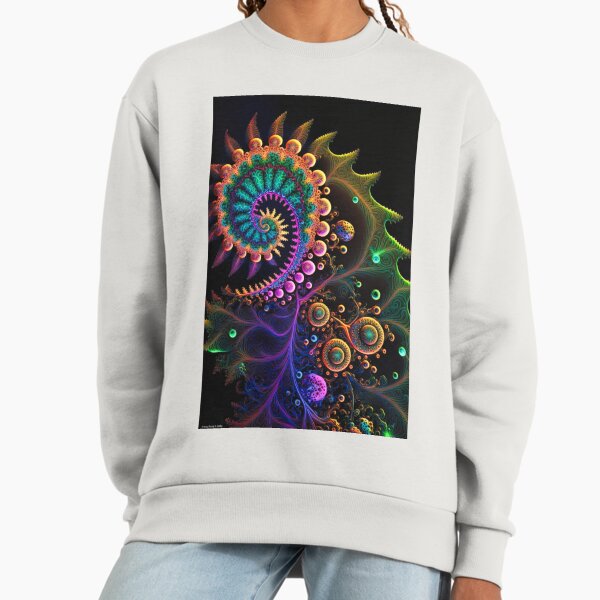 Fractal 0049, Elegant Mandelbrot design, featuring - Adult & Kids T-Shirts, Sweatshirts & Hoodies apparel design preview 1