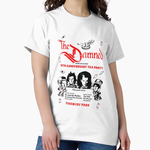 The damned 10th anniversary - Adult & Kids T-Shirts, Sweatshirts & Hoodies apparel design preview 1