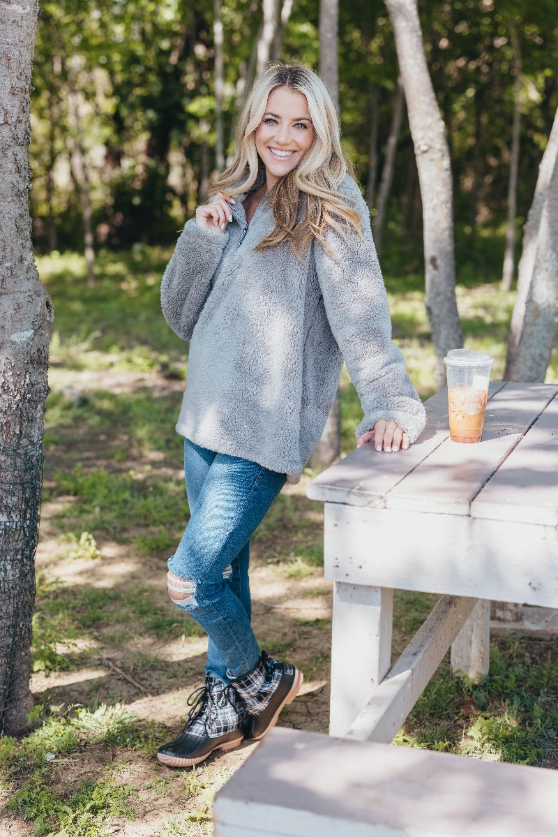 Simply Southern Classic Grey Sherpa - Adult & Kids T-Shirts, Sweatshirts & Hoodies apparel design preview 2