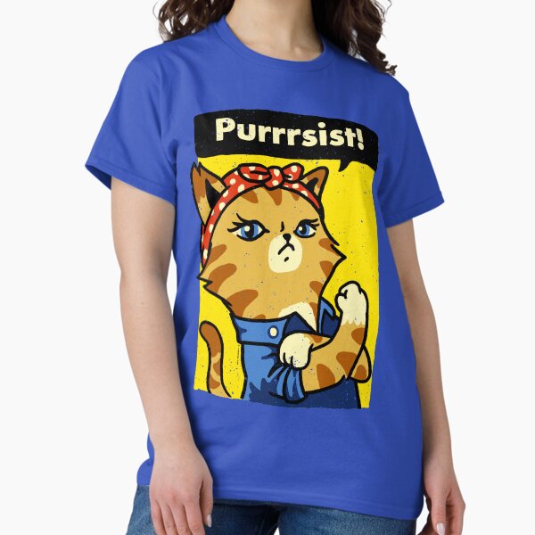 Purrrsist! - Adult & Kids T-Shirts, Sweatshirts & Hoodies apparel design preview 1