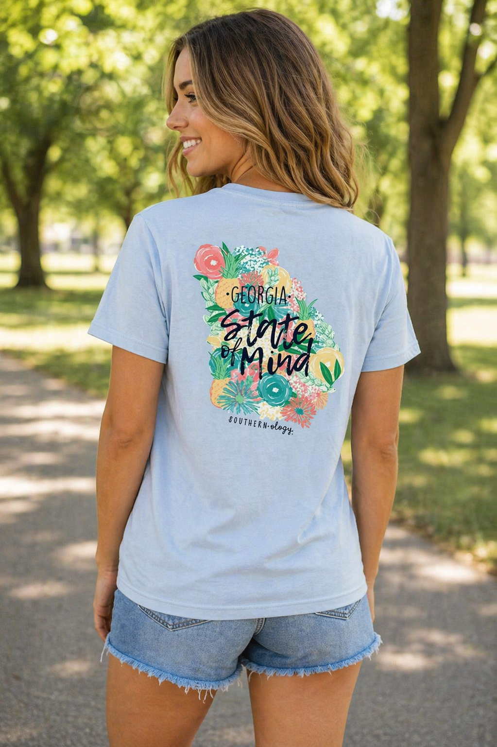 SALE Southernology Georgia State Of Mind Comfort - Adult & Kids T-Shirts, Sweatshirts & Hoodies apparel design preview 1