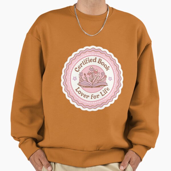 Certified lifelong book lover - Adult & Kids T-Shirts, Sweatshirts & Hoodies apparel design preview 1