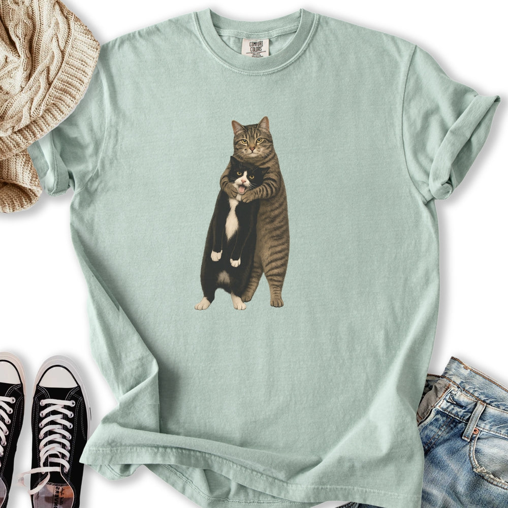 Cat Headlock II - Adult & Kids T-Shirts, Sweatshirts & Hoodies apparel design preview 1