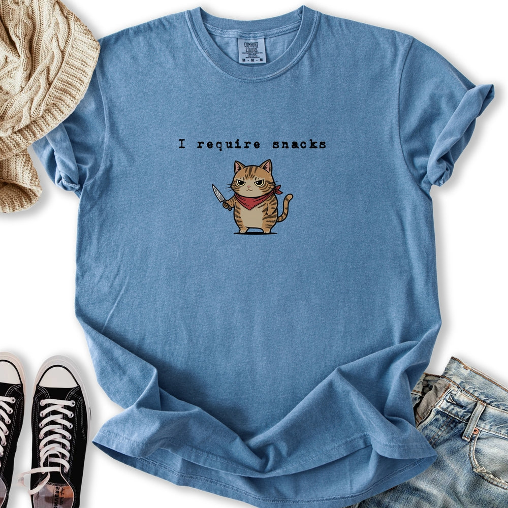 I Require Snacks - Adult & Kids T-Shirts, Sweatshirts & Hoodies apparel design preview 2