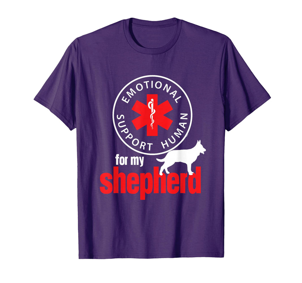 Emotional Support Human My Shepherd T-Shirt - Streetwear Style for Adults - T-Shirt, Sweatshirt, Hoodie