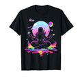 Synthwave Astronaut Cyberpunk 80S Sci Fi 90 T-Shirt - Graphic Print Unisex - T-Shirt, Sweatshirt, Hoodie