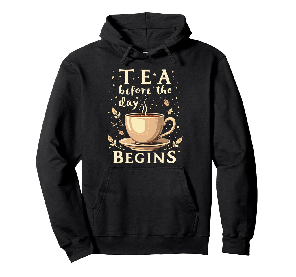 Calming Mornings Mindfulness Tea Hoodie - Casual Everyday Wear for Adults - T-Shirt, Sweatshirt, Hoodie