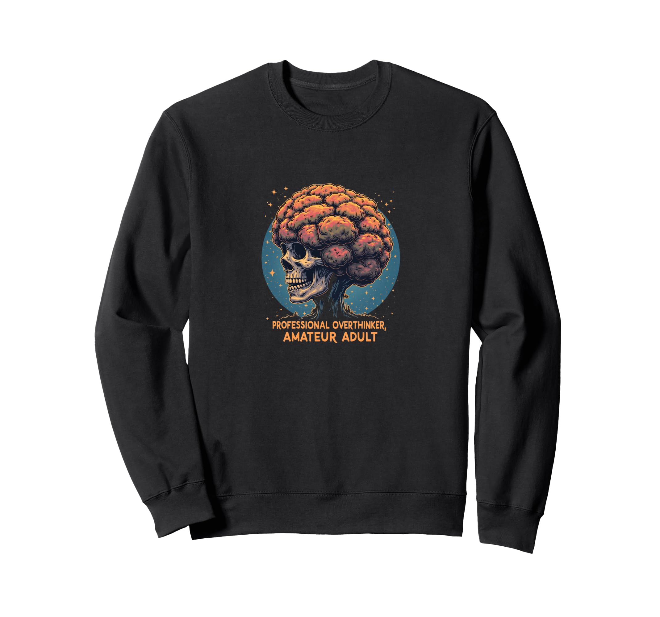 Professional Overthinker Amateur Funny Sweatshirt - Minimalist Print Unisex - T-Shirt, Sweatshirt, Hoodie