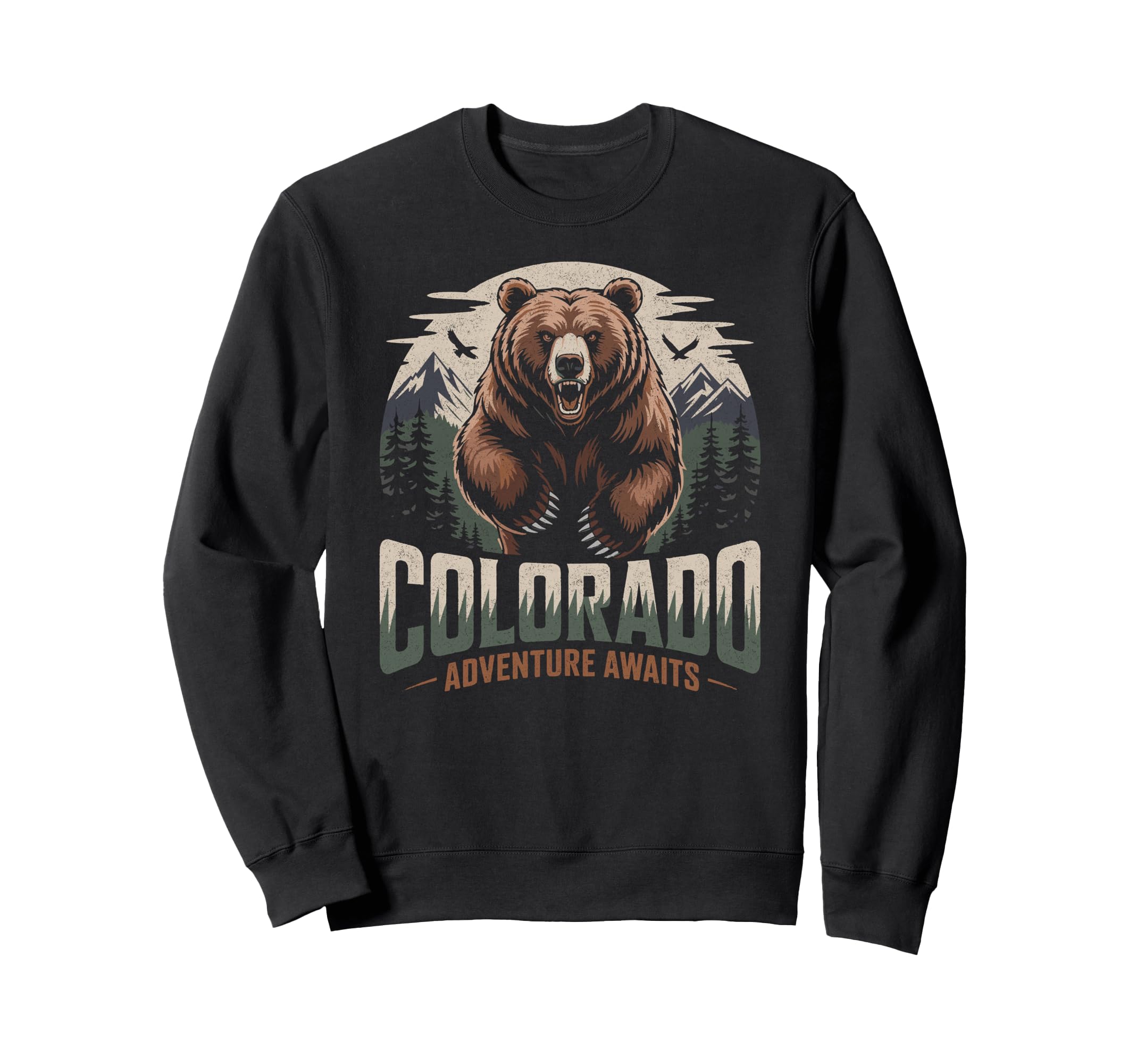 Colorado Mountains Nature Hiking Sweatshirt - Aesthetic Graphic Unisex - T-Shirt, Sweatshirt, Hoodie