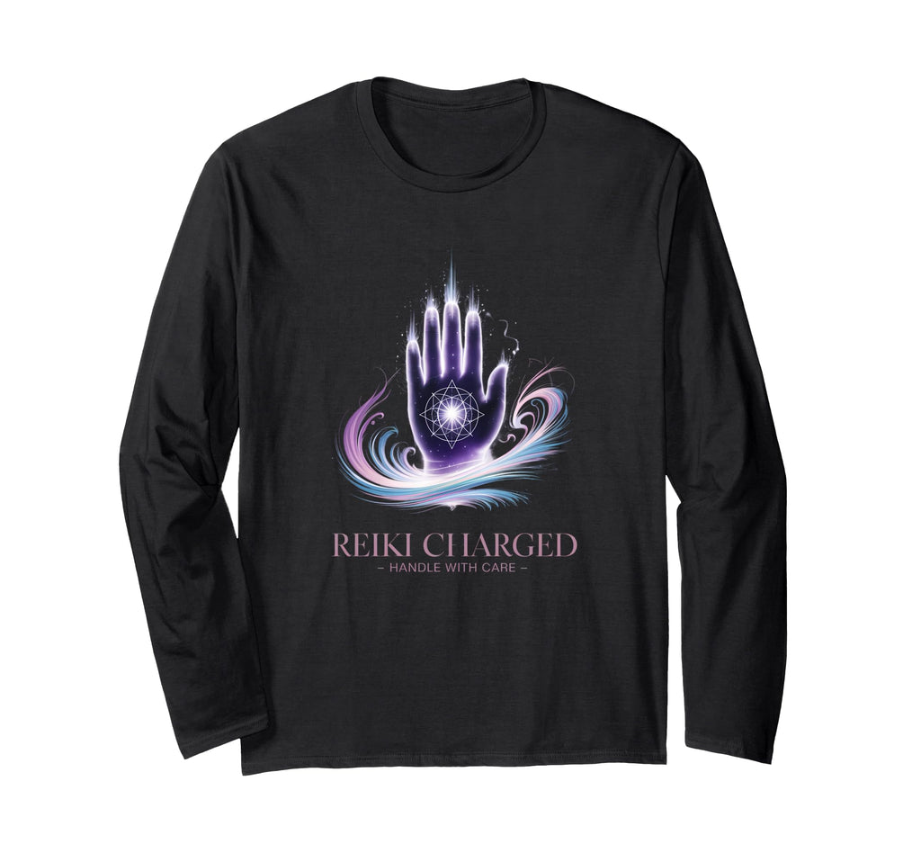 Reiki Charged Good Spiritual Energy T-Shirt - Unique Graphic Men Women - T-Shirt, Sweatshirt, Hoodie