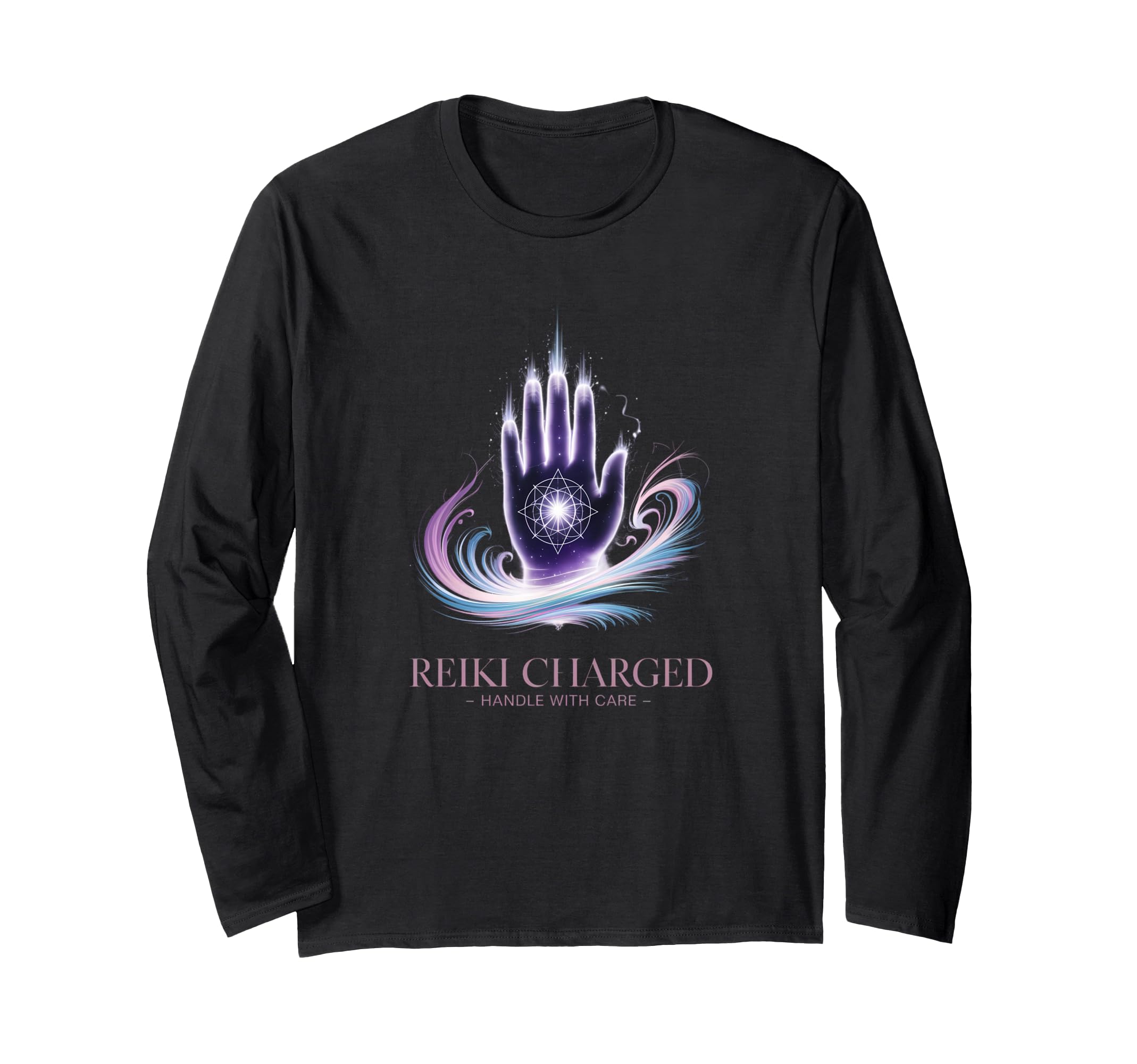 Reiki Charged Good Spiritual Energy T-Shirt - Unique Graphic Men Women - T-Shirt, Sweatshirt, Hoodie