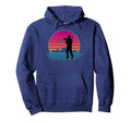 Trombone Jazz Player Sunset Hoodie - Fun Novelty Design Men Women - T-Shirt, Sweatshirt, Hoodie