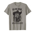 Cowboy Horse Go Now Git Western Horse T-Shirt - Minimalist Print Unisex - T-Shirt, Sweatshirt, Hoodie