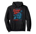 Vibes Rides Motorcycle Race Hoodie - Minimalist Print for Adults - T-Shirt, Sweatshirt, Hoodie