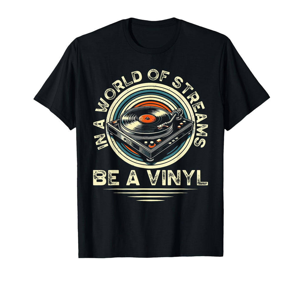 Vinyl Collecting Record Player T-Shirt - Trendy Graphic Men Women - T-Shirt, Sweatshirt, Hoodie