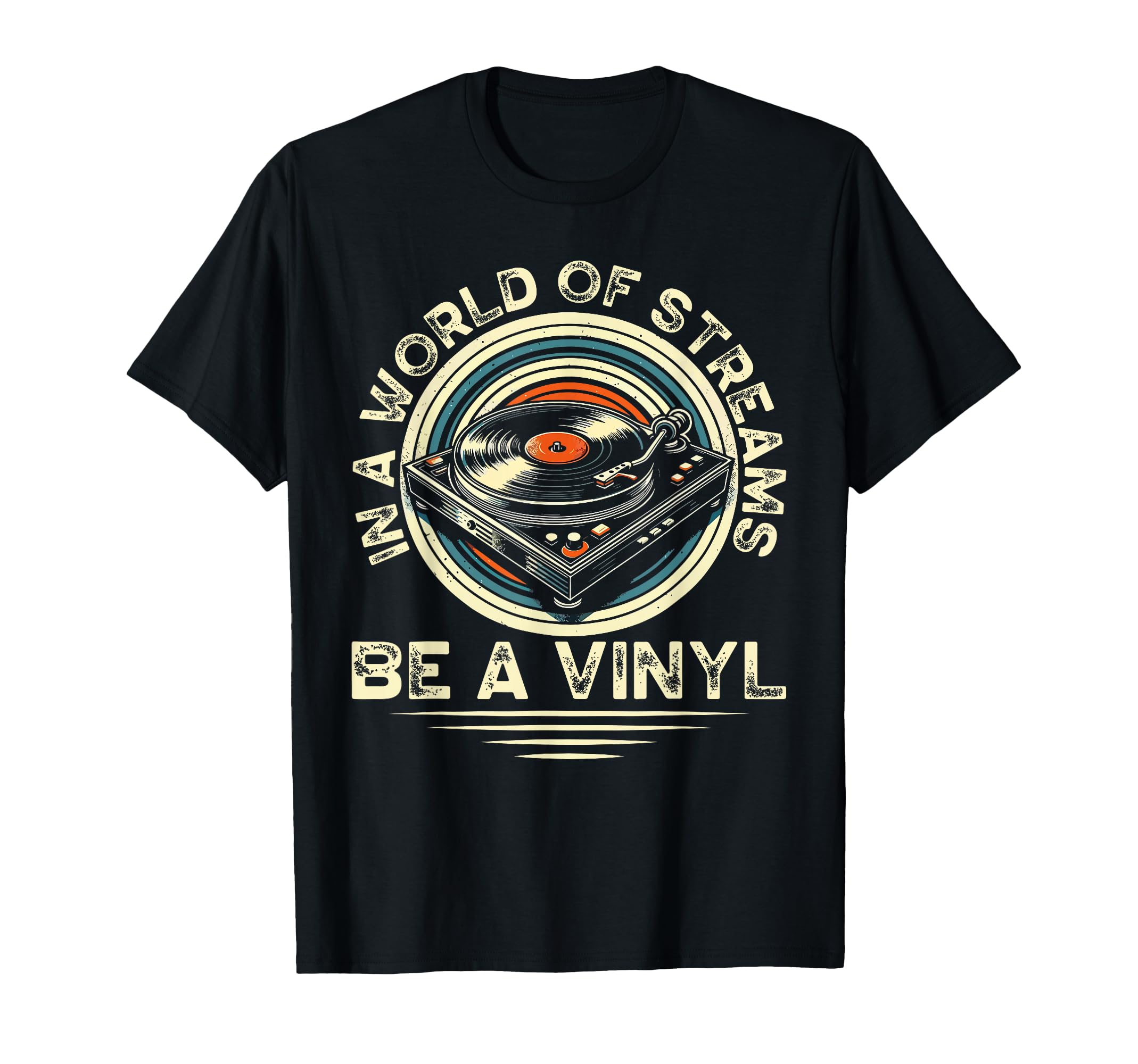 Vinyl Collecting Record Player T-Shirt - Trendy Graphic Men Women - T-Shirt, Sweatshirt, Hoodie