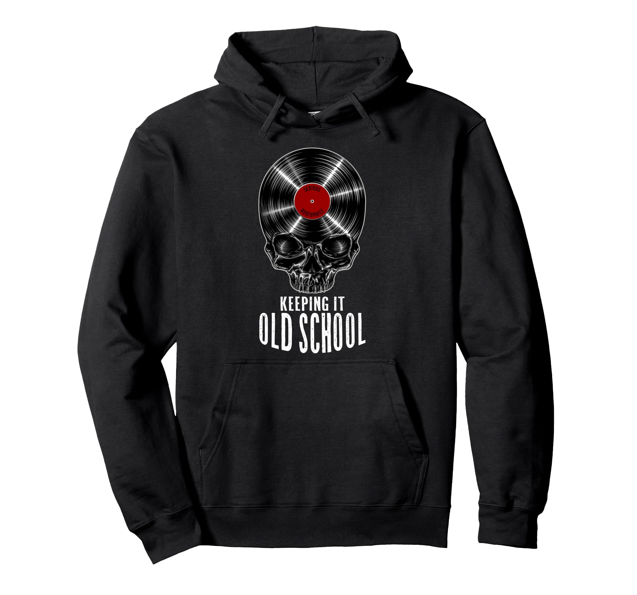 Keeping It Old School Vinyl Record Hoodie - Streetwear Style Unisex - T-Shirt, Sweatshirt, Hoodie