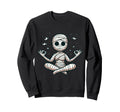 Meditation Mummy Yoga Pose Sweatshirt - Streetwear Style Men Women - T-Shirt, Sweatshirt, Hoodie
