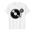 Turntable Vinyl Records Music Lp Dj T-Shirt - Aesthetic Graphic Men Women - T-Shirt, Sweatshirt, Hoodie