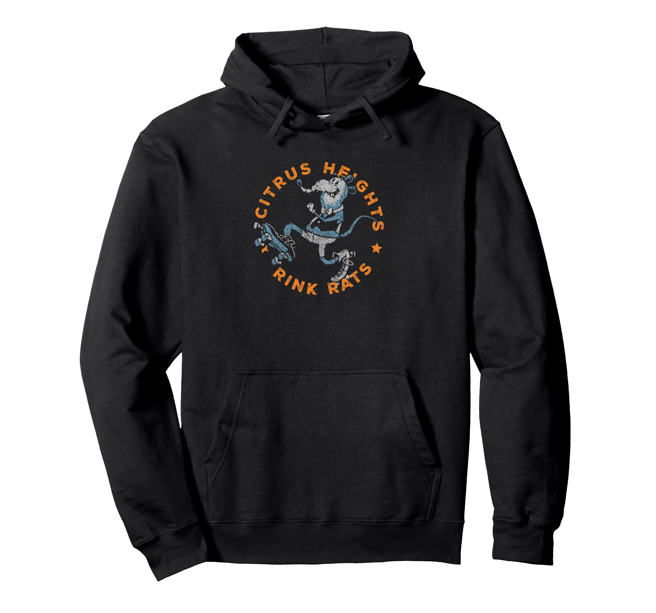 Rink Rat Citrus Heights Sacramento Hoodie - Trendy Graphic for Adults - T-Shirt, Sweatshirt, Hoodie