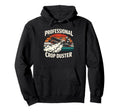 Professional Crop Duster Funny Biplane Hoodie - Custom Art Print for Adults - T-Shirt, Sweatshirt, Hoodie