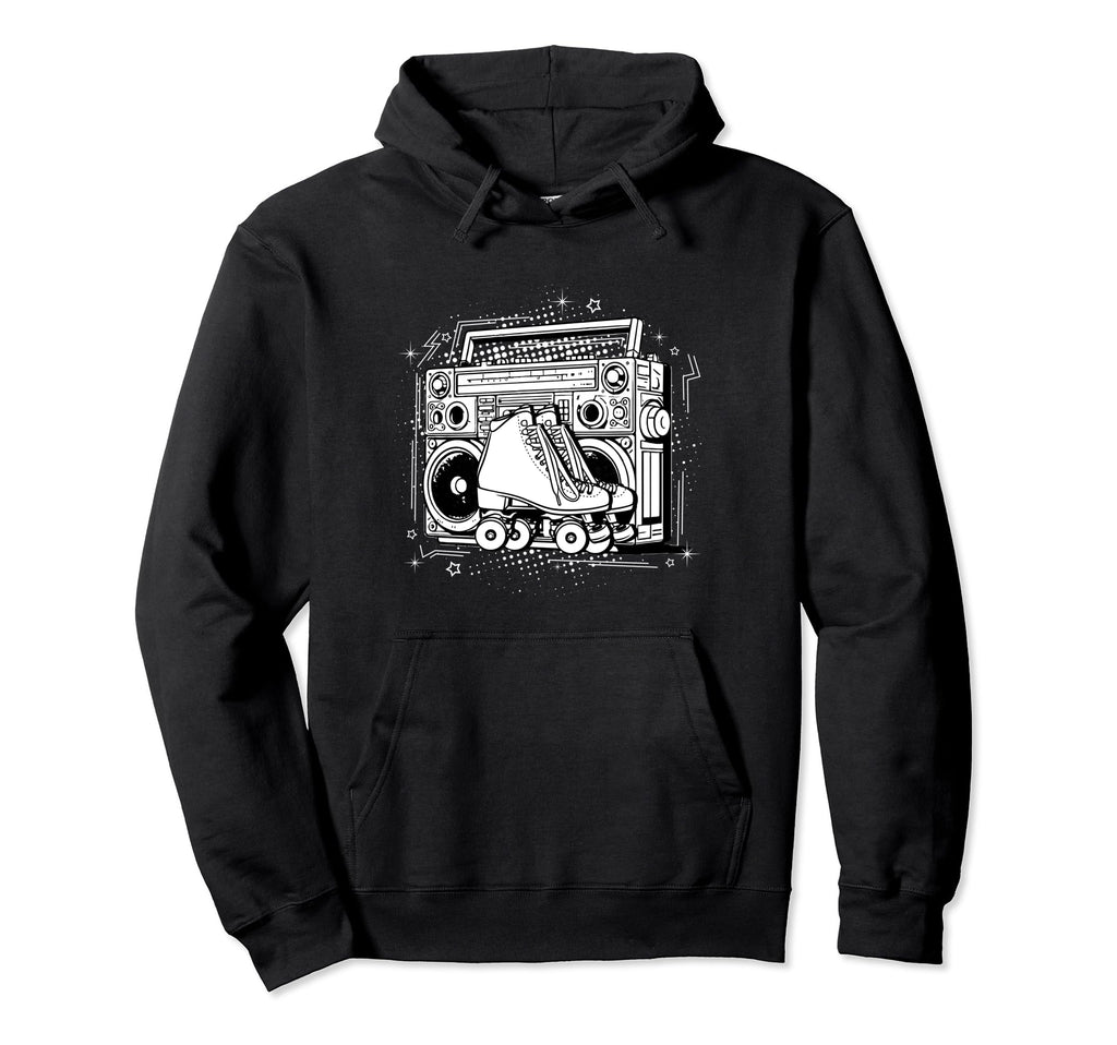 Roller Skates Fun Skating Lifestyle Hobby Hoodie - Graphic Print for Adults - T-Shirt, Sweatshirt, Hoodie