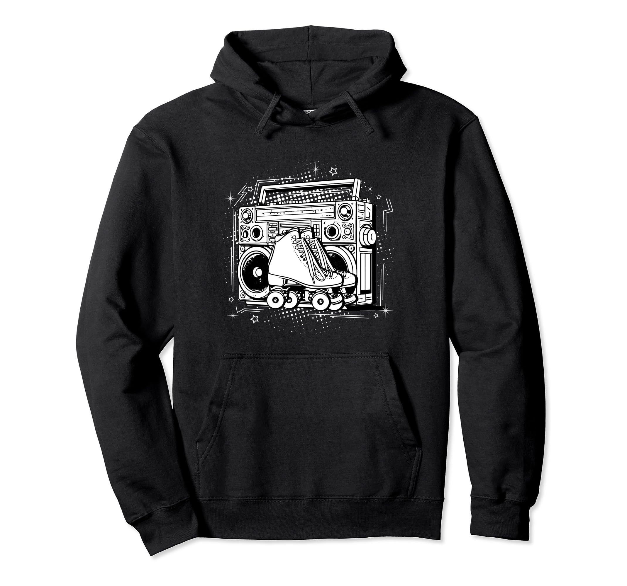 Roller Skates Fun Skating Lifestyle Hobby Hoodie - Graphic Print for Adults - T-Shirt, Sweatshirt, Hoodie