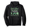 Funny Ghost Mental Health Awareness Hoodie - Graphic Print Unisex - T-Shirt, Sweatshirt, Hoodie