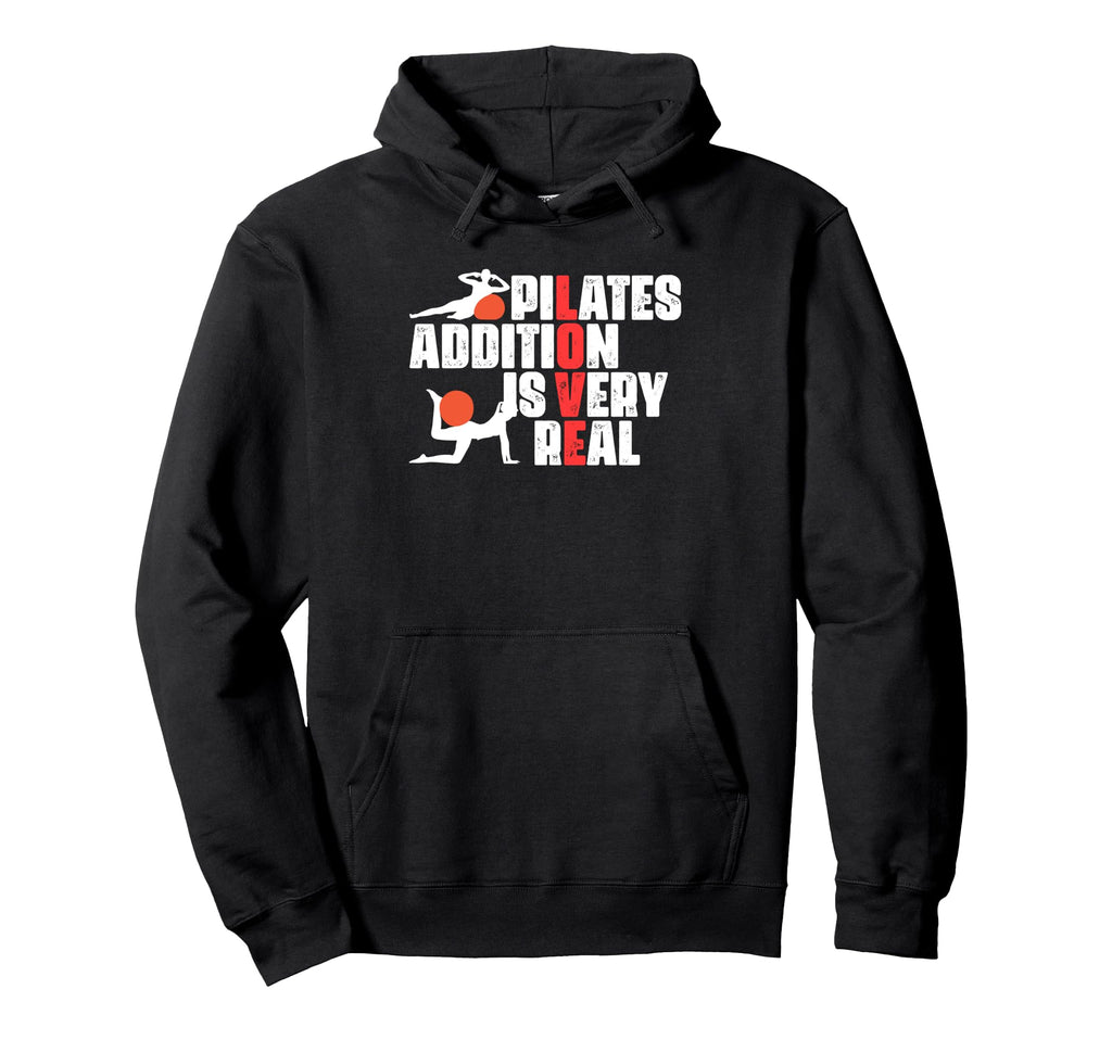 Pilates Exercise Fitness Workout Health Hoodie - Trendy Graphic Men Women - T-Shirt, Sweatshirt, Hoodie