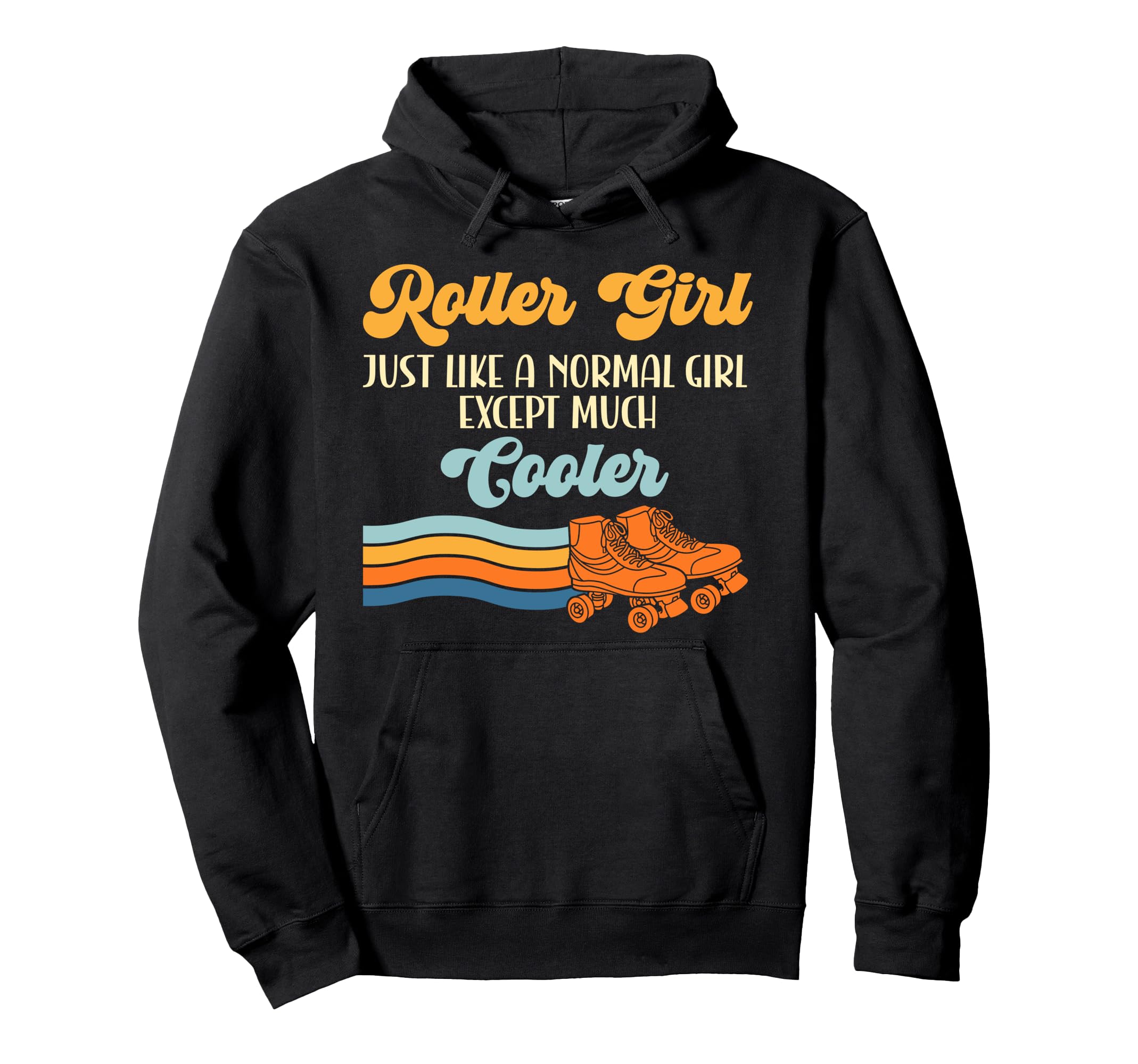 Roller Skating Skate 1970S Roller Just Hoodie - Minimalist Print for Adults - T-Shirt, Sweatshirt, Hoodie