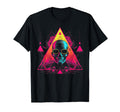Skull Vaporwave Retrowave Aesthetic T-Shirt - Trendy Graphic Men Women - T-Shirt, Sweatshirt, Hoodie