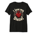 Funny Dieselfan Car Dieselcar Tri Blend T-Shirt - Custom Art Print Unisex - T-Shirt, Sweatshirt, Hoodie