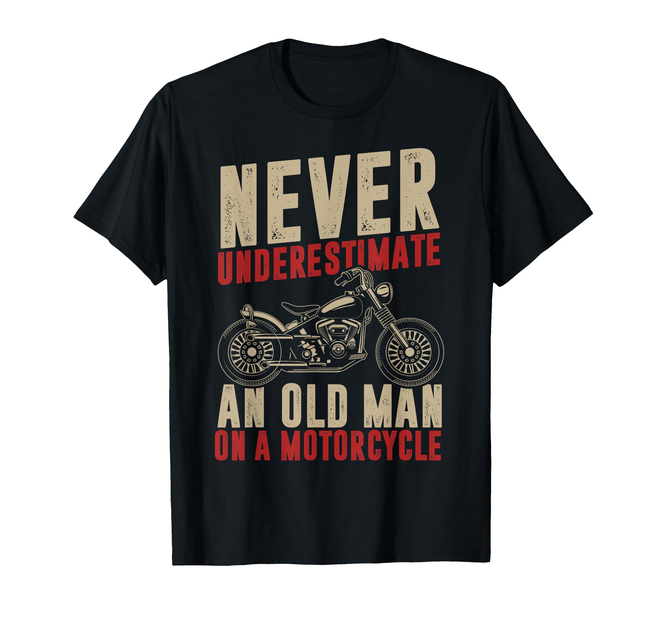 Old Motorcycle Biker T-Shirt - Aesthetic Graphic Men Women - T-Shirt, Sweatshirt, Hoodie