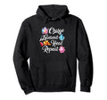 Funny Gemstone Chakra Healer Spiritual Hoodie - Graphic Print for Adults - T-Shirt, Sweatshirt, Hoodie