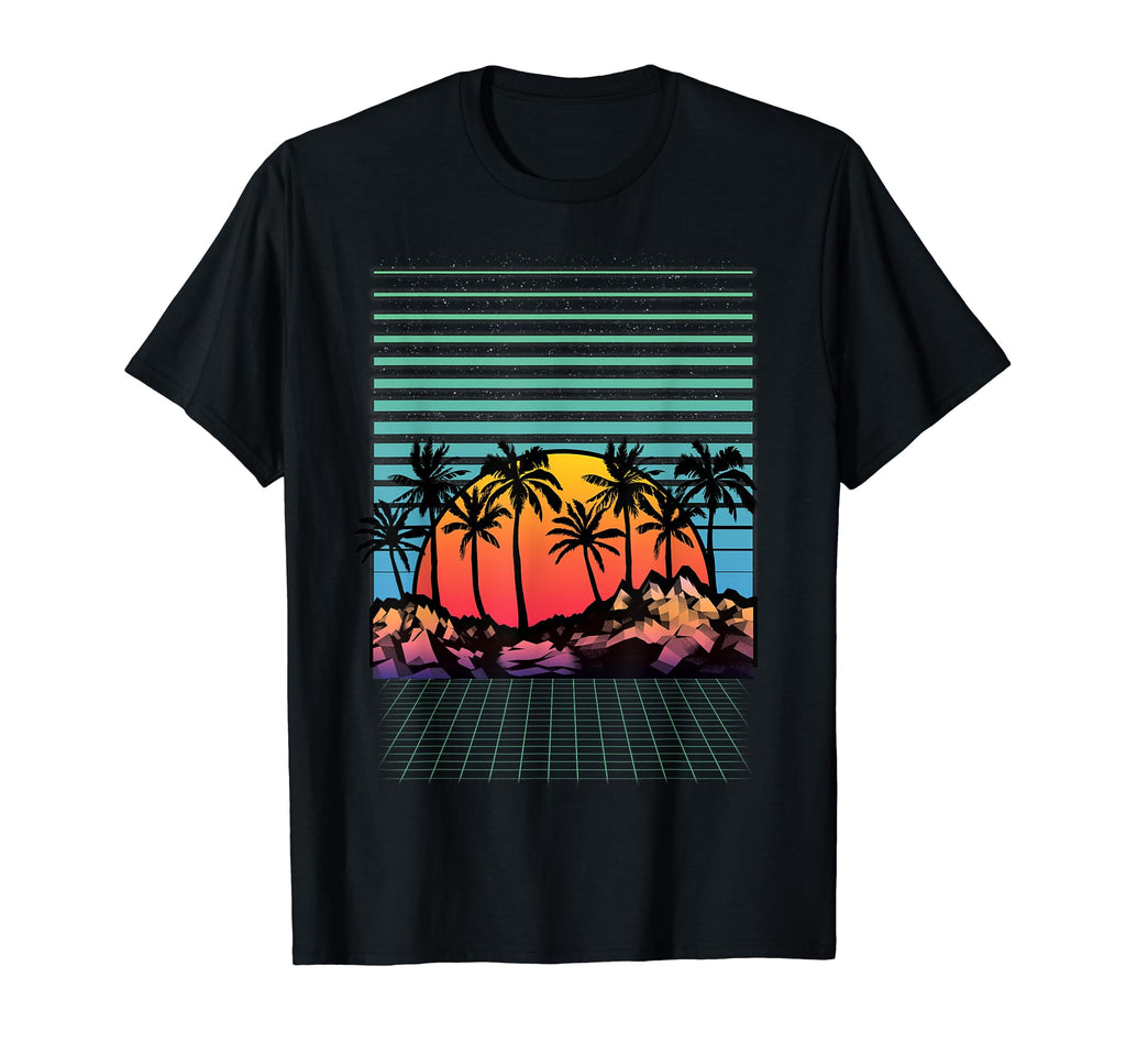 Vaporwave Aesthetic 80S Synthwave T-Shirt - Casual Everyday Wear Unisex - T-Shirt, Sweatshirt, Hoodie