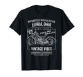 Elyria Oh Usa Distressed Motorcycle T-Shirt - Trendy Graphic Unisex - T-Shirt, Sweatshirt, Hoodie