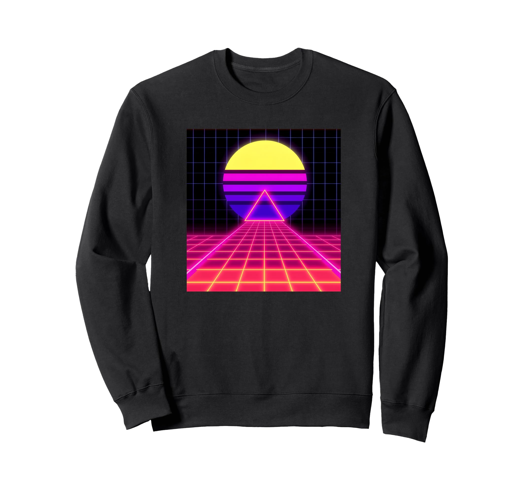 Synthwave Retrowave 80S 90S Vaporwave Sweatshirt - Minimalist Print Unisex - T-Shirt, Sweatshirt, Hoodie